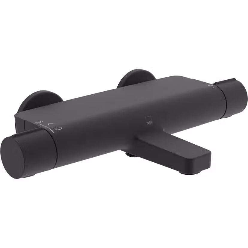 Badkarsblandare Oras Optima Style c/c Mått: 150 mm, Mattsvart- 7140N-33