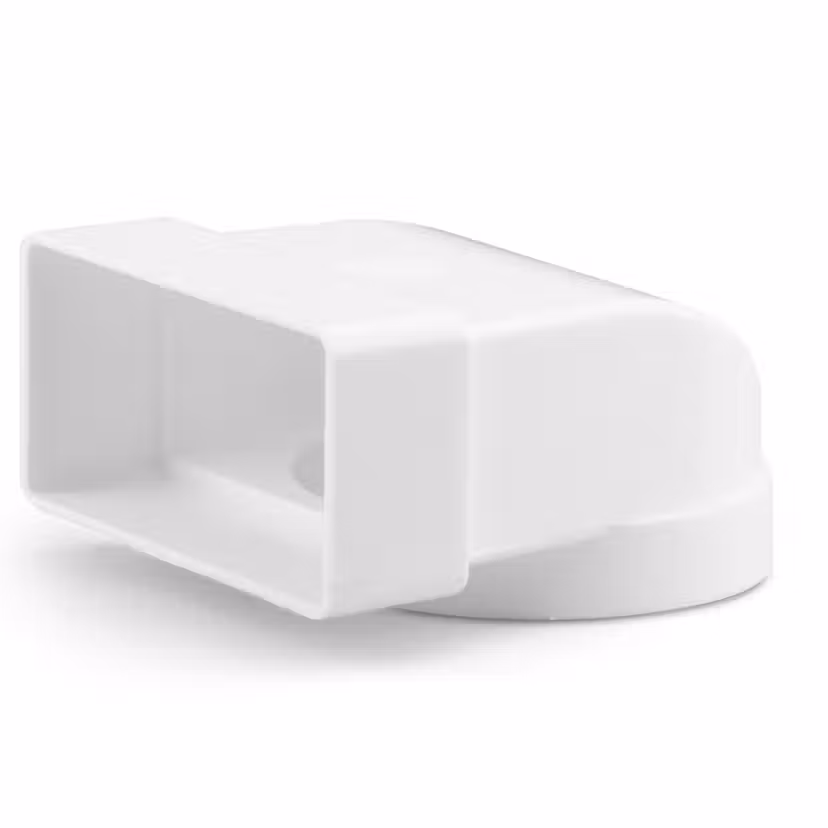 Böj Fresh 90° Rekt/Cirk 110x54 mm Plast