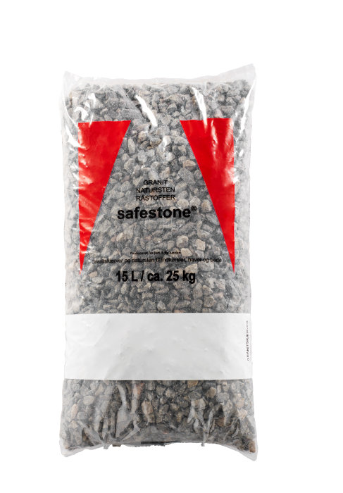 Granitsten Grå 15 L Safestone