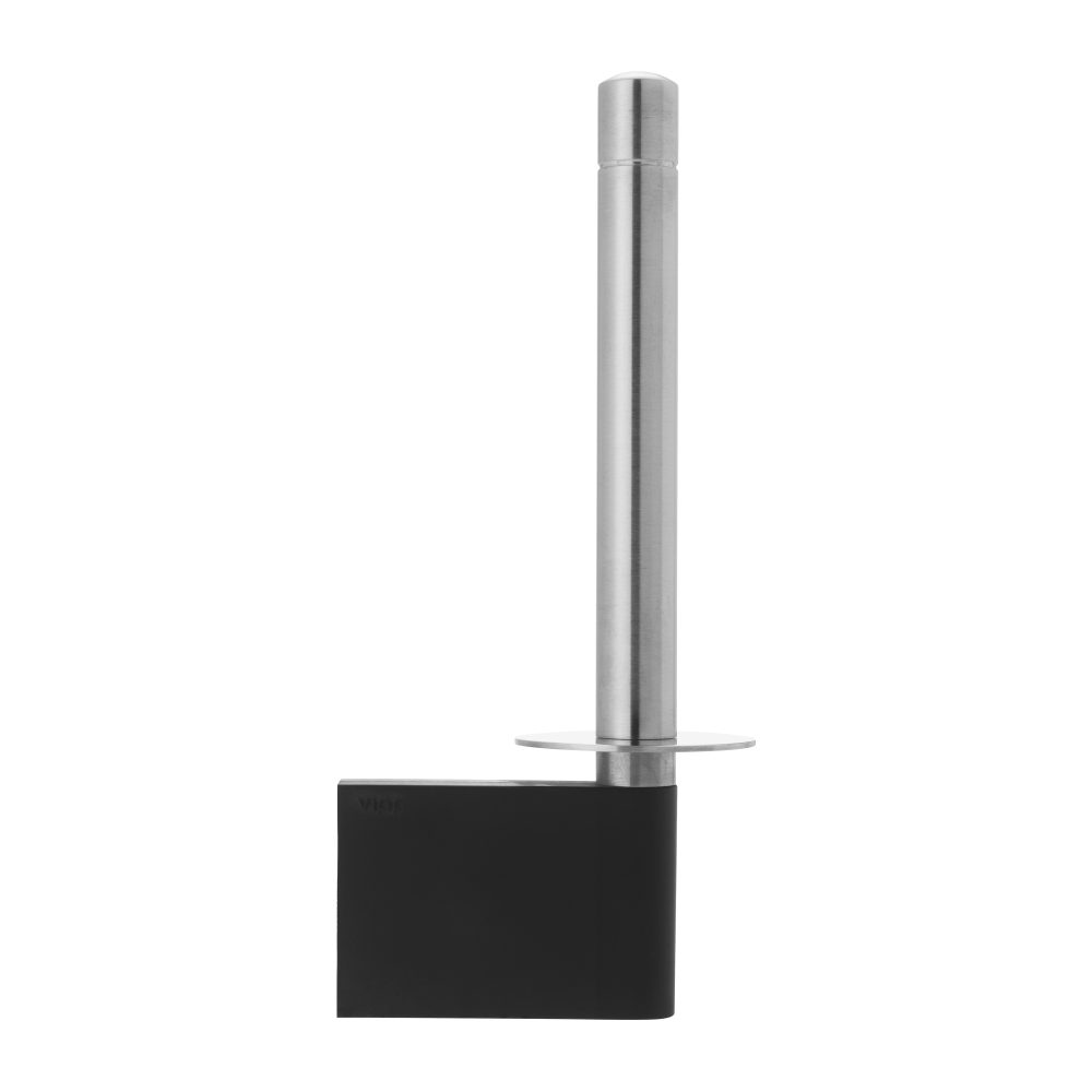 Vipp4 extra toalettpappershållare, Stainless steel