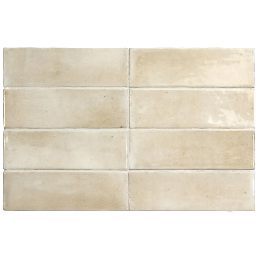 Kakel Coco Canvas Glossy Beige, 5x15cm