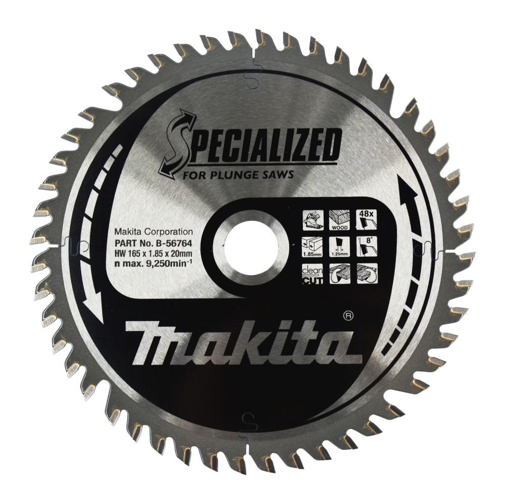 SÅGKLINGA 85MM 165X20MM 48T MAKITA SÄNKSÅG