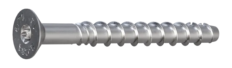 Sormat S-CSA CS A4 Betongskruv T30, 6X100/55/45, 6 st 6×100 mm – fixtur 55–45 mm 6 st