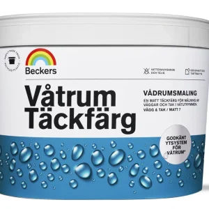 Beckers Våtrum Täckfärg Vit 10L