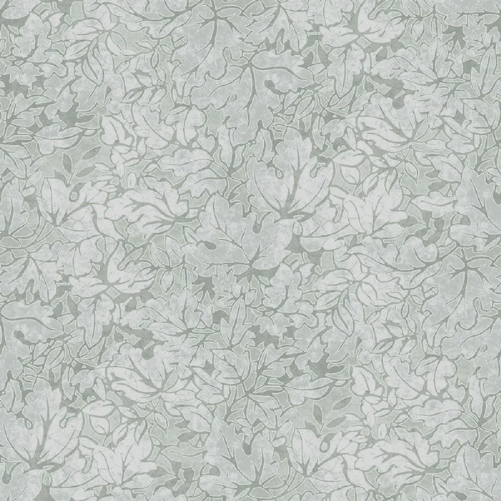 Laura Ashley Vol. 3 Corrina Leaf 121089 Grön Tapet | Stuvbutiken