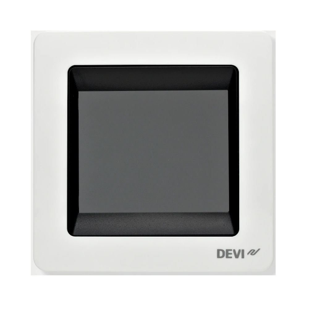 Elektrisk Termostat Touch Exxact 3680W 230V IP21 Vit Devi