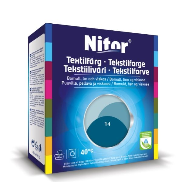 TEXTILFÄRG PETROL 14 NITOR