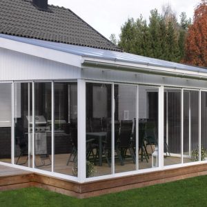 Kanaltak Komplett Klar Vit 16 mm - 3,5 x 3,262 m