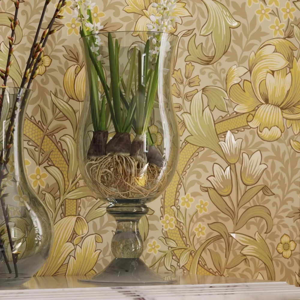 British Heritage II Kt30406 Gul Tapet | Stuvbutiken