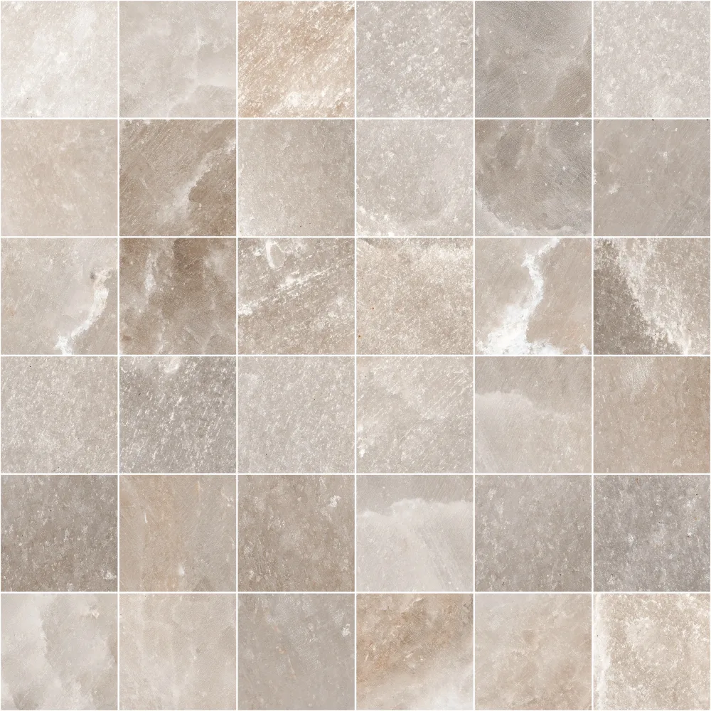 Golvabia granitkeramik, Salt Coral mosaik 5x5, ark 30x30