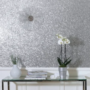 Arthouse Fantasia III 901004 Tapet Sequin Sparkle Silver Grå/metallic
