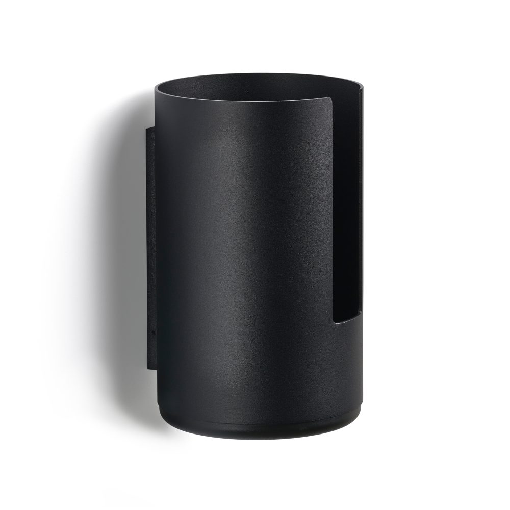 RIM toalettpappershållare vägghängd 31 cm, Black