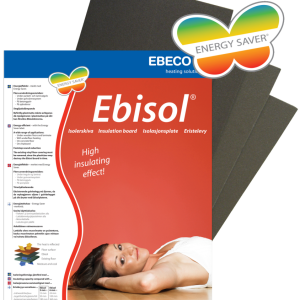 ISOLERSKIVA 6 GOLVVÄRME EBISOL 6MM 10-PACK 6 M2 EBECO