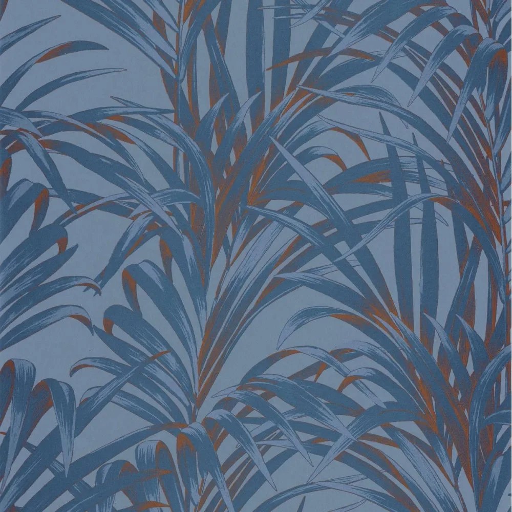 1930 Fougeres Bleu Cuivre Mnct28926404 Tapet