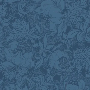 British Heritage 3 Kt31202 Blå Tapet | Stuvbutiken
