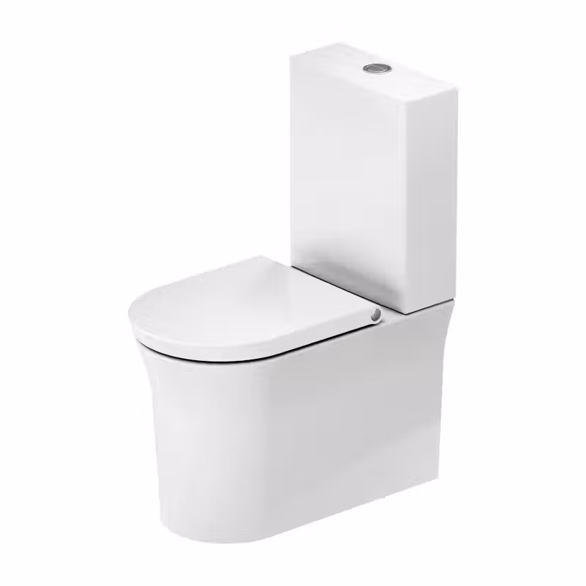 Golvstående Toalettstol Duravit White Tulip för Kombination