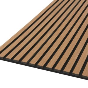 Akustikpanel Quanti Oiled Oak 18 x 520 x 2440 mm Fibrotech