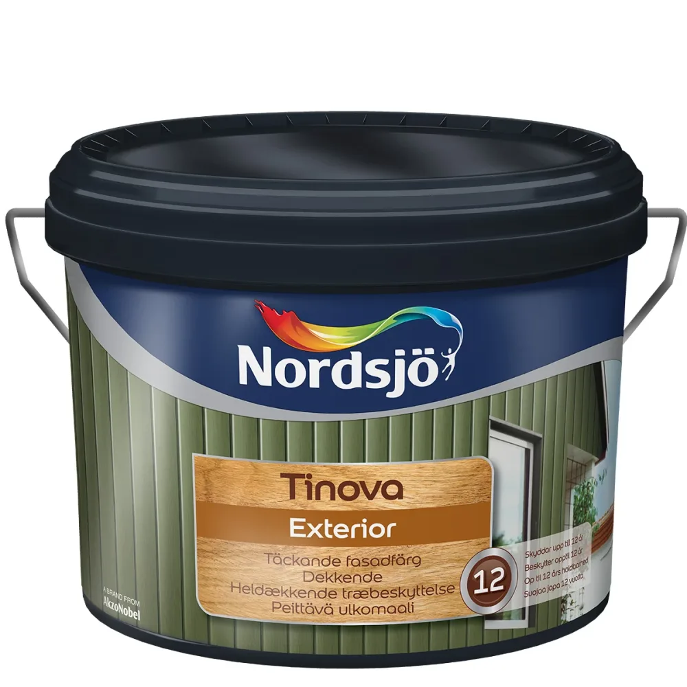 Träfasadfärg Tinova Exterior Valfri Kulör